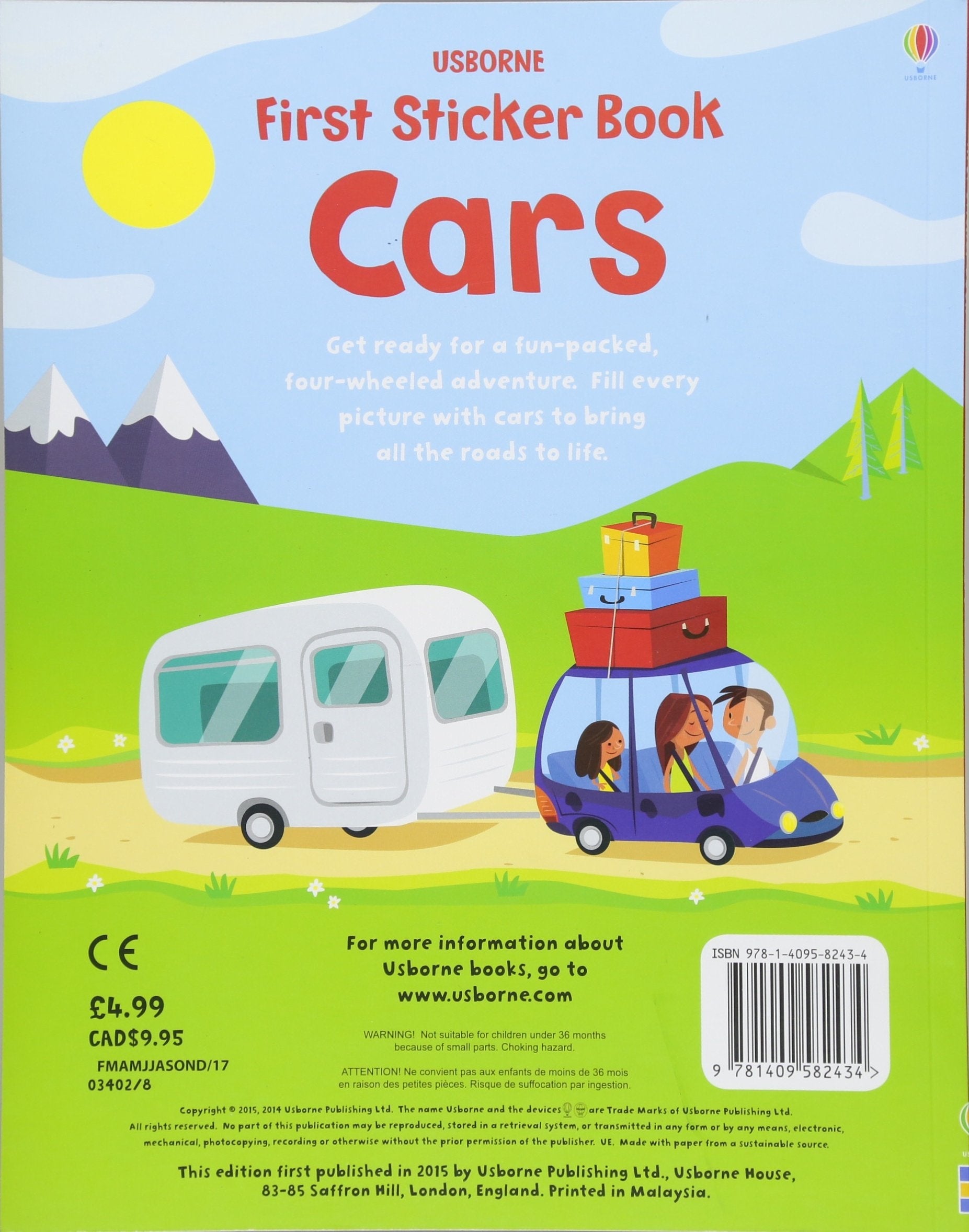 Usborne First Sticker Book (9 Titles) - Pupsik Singapore