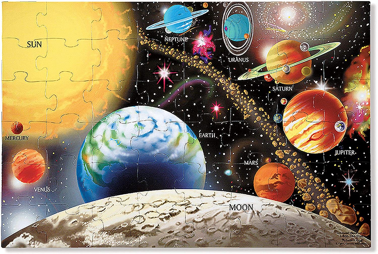Melissa & Doug Floor Puzzle, 48 pcs (5 Themes) - Pupsik Singapore