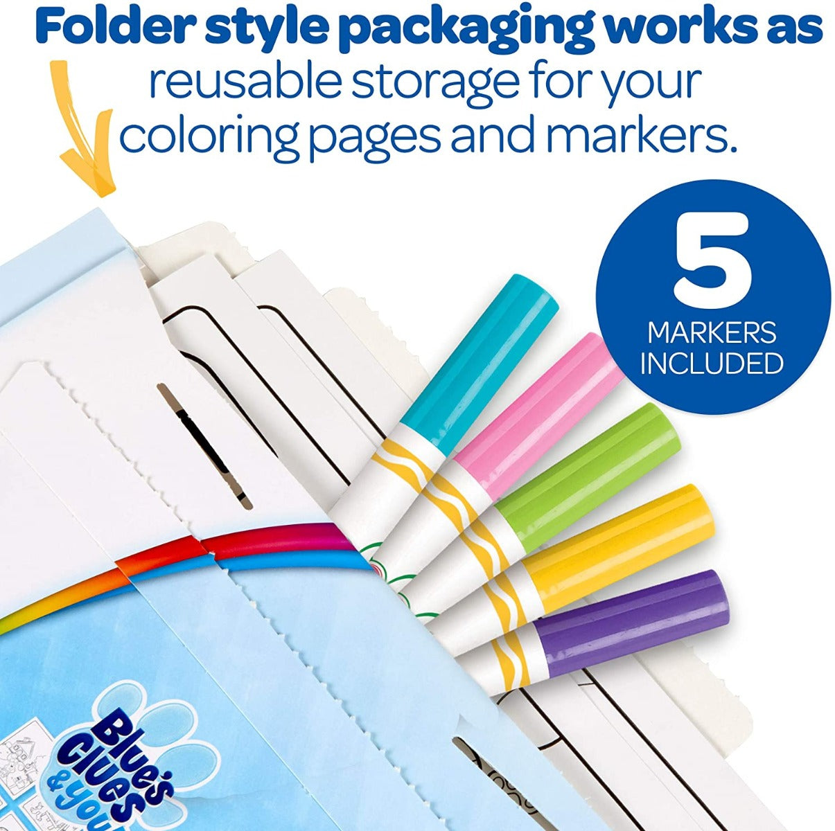 Crayola Color Wonder Mess Free Coloring Pad & Markers (5 Designs)