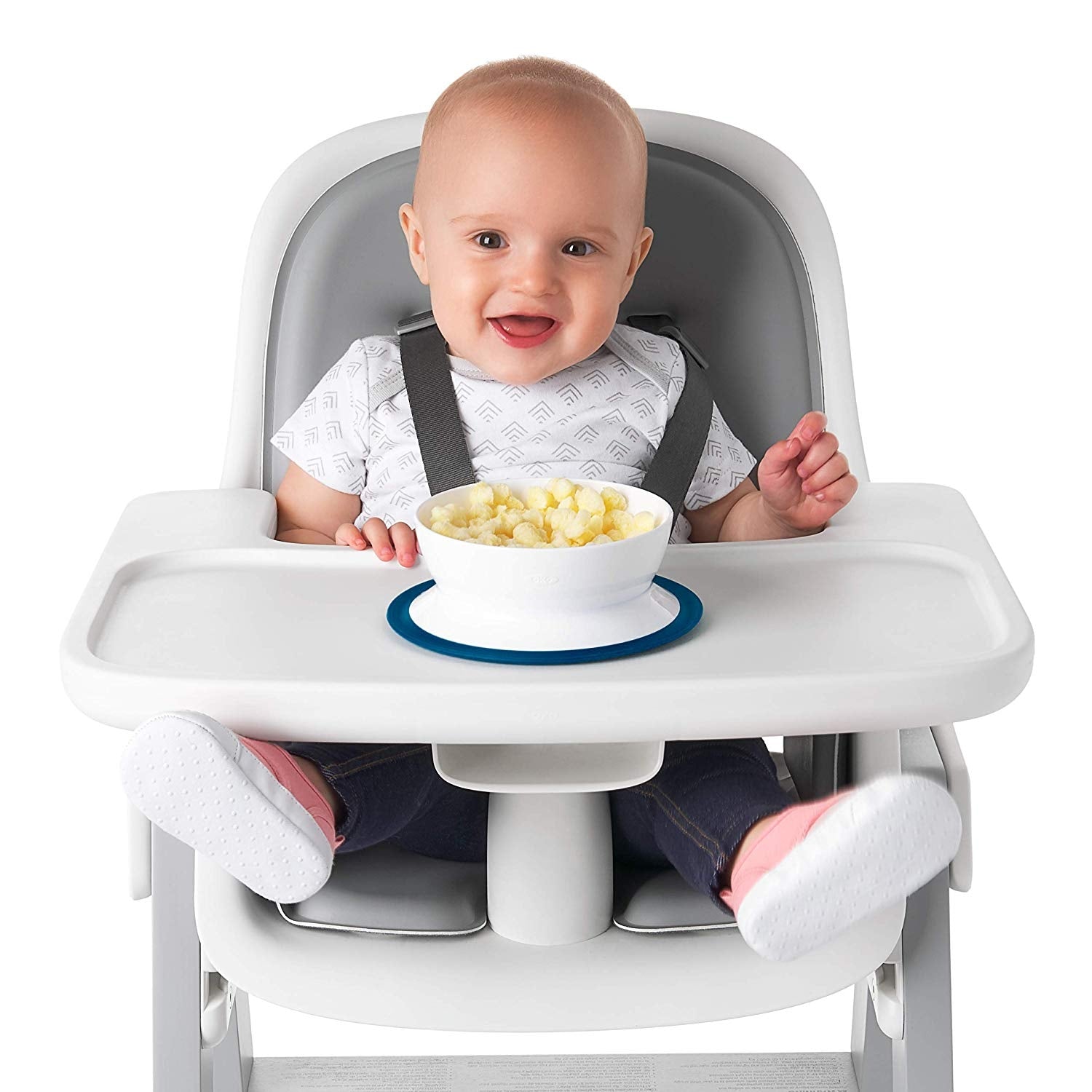 OXO Tot Stick & Stay Suction Baby Bowl (6 Colours) - Pupsik Singapore