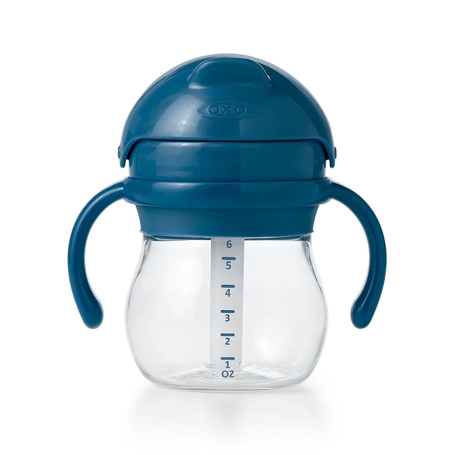 OXO Tot Grow Straw Cup with Removable Handles, 6oz (2 Colours) - Pupsik Singapore