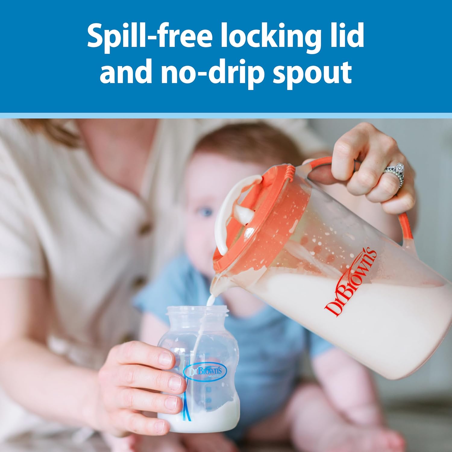 Dr. Brown’s Natural Flow® Formula Mixing Pitcher (5 Colors)
