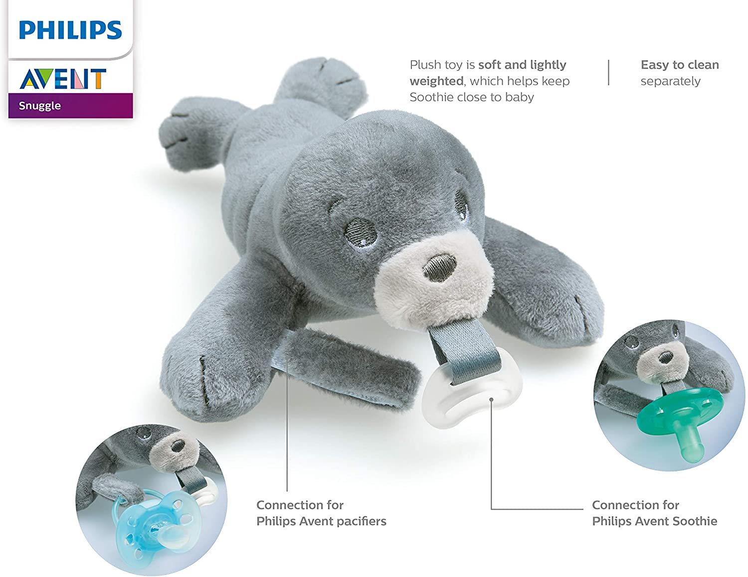Philips Avent Soothie Snuggle (8 Designs) - Pupsik Singapore