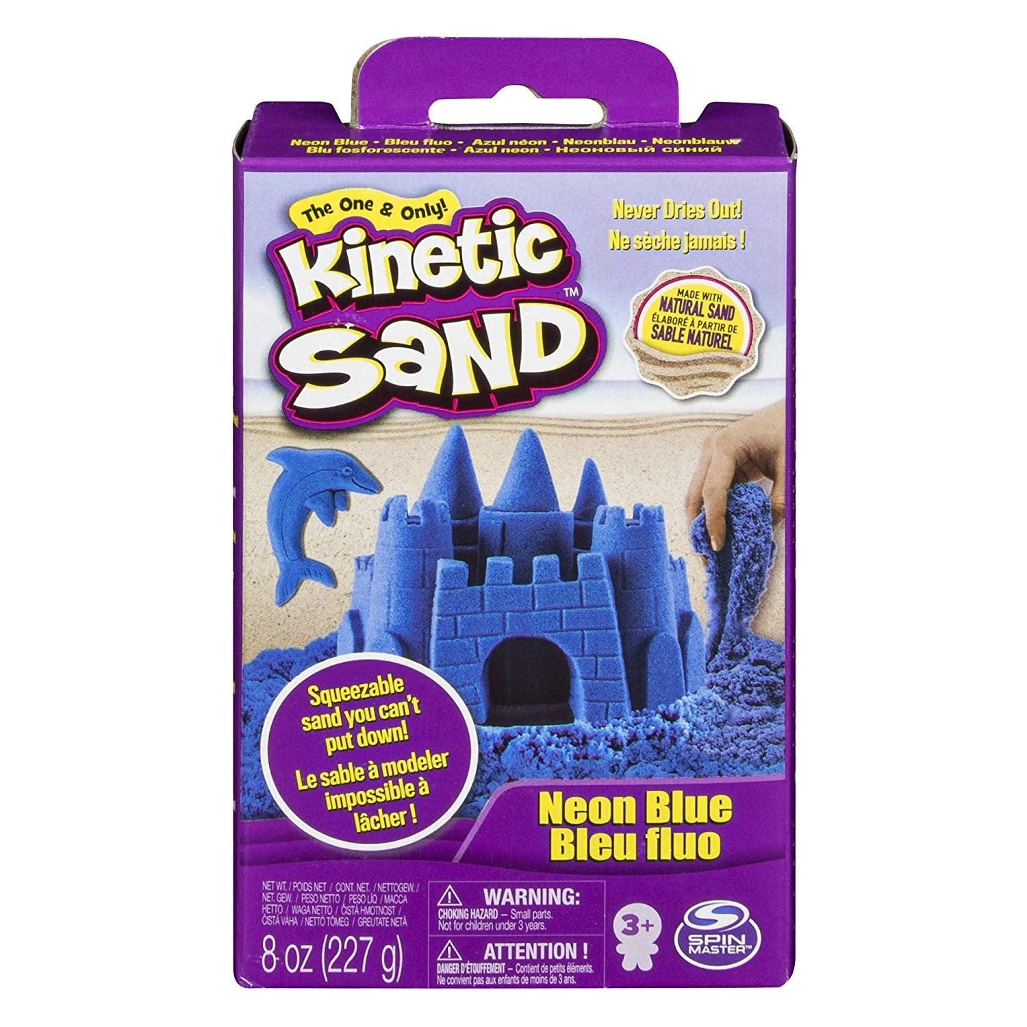 Kinetic Sand Original Moldable Sensory Play Sand (227g) (4 Colours)