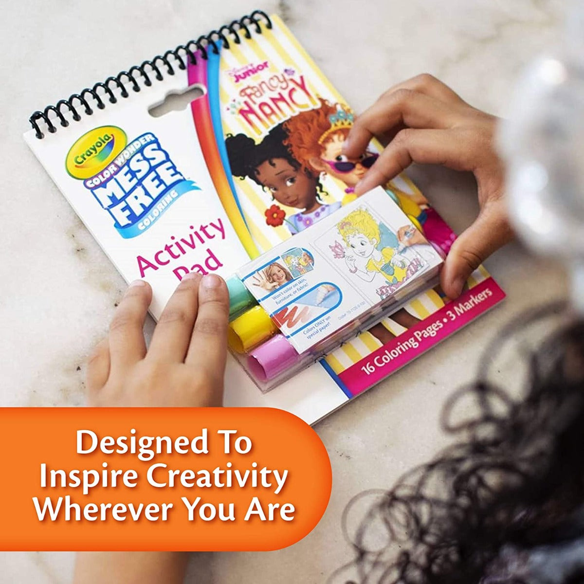 Crayola Color Wonder Mess Free Coloring Activity Pad (4 Designs)