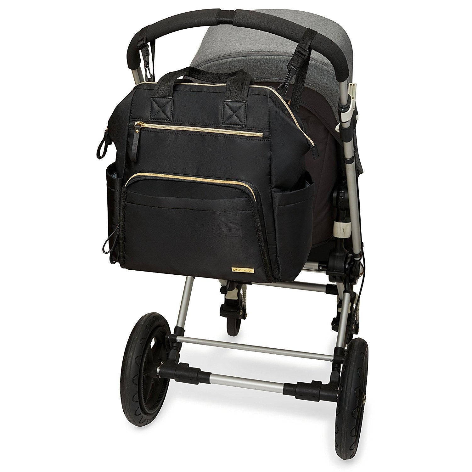 Skip Hop Mainframe Wide Open Diaper Backpack - Black