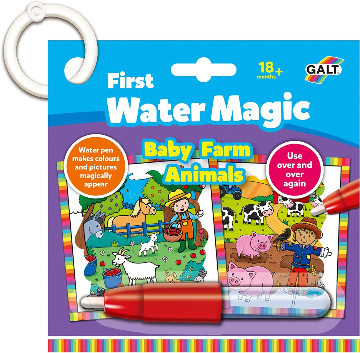 Galt Toys First Water Magic Colouring Pad (3 Designs)