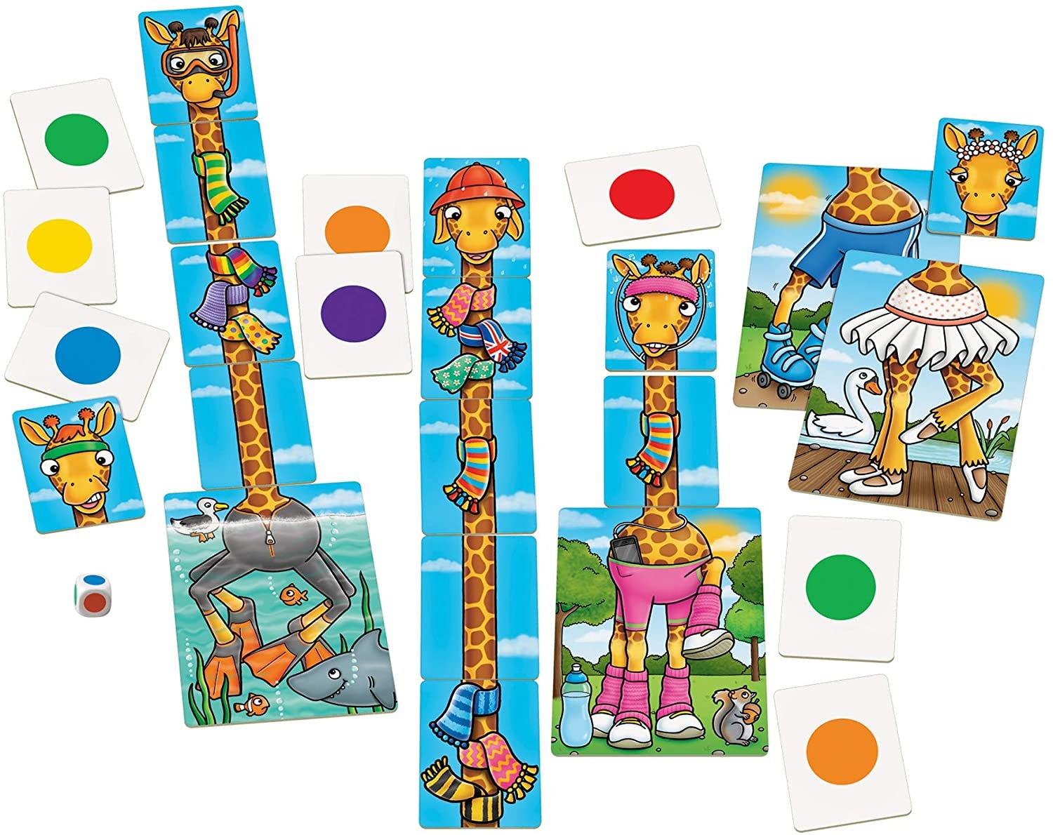 Orchard Toys Giraffes in Scarves Game