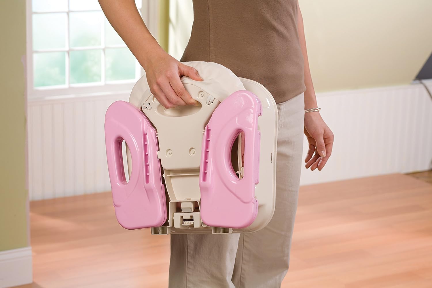 Summer Infant Deluxe Comfort Folding Booster Seat - Pink