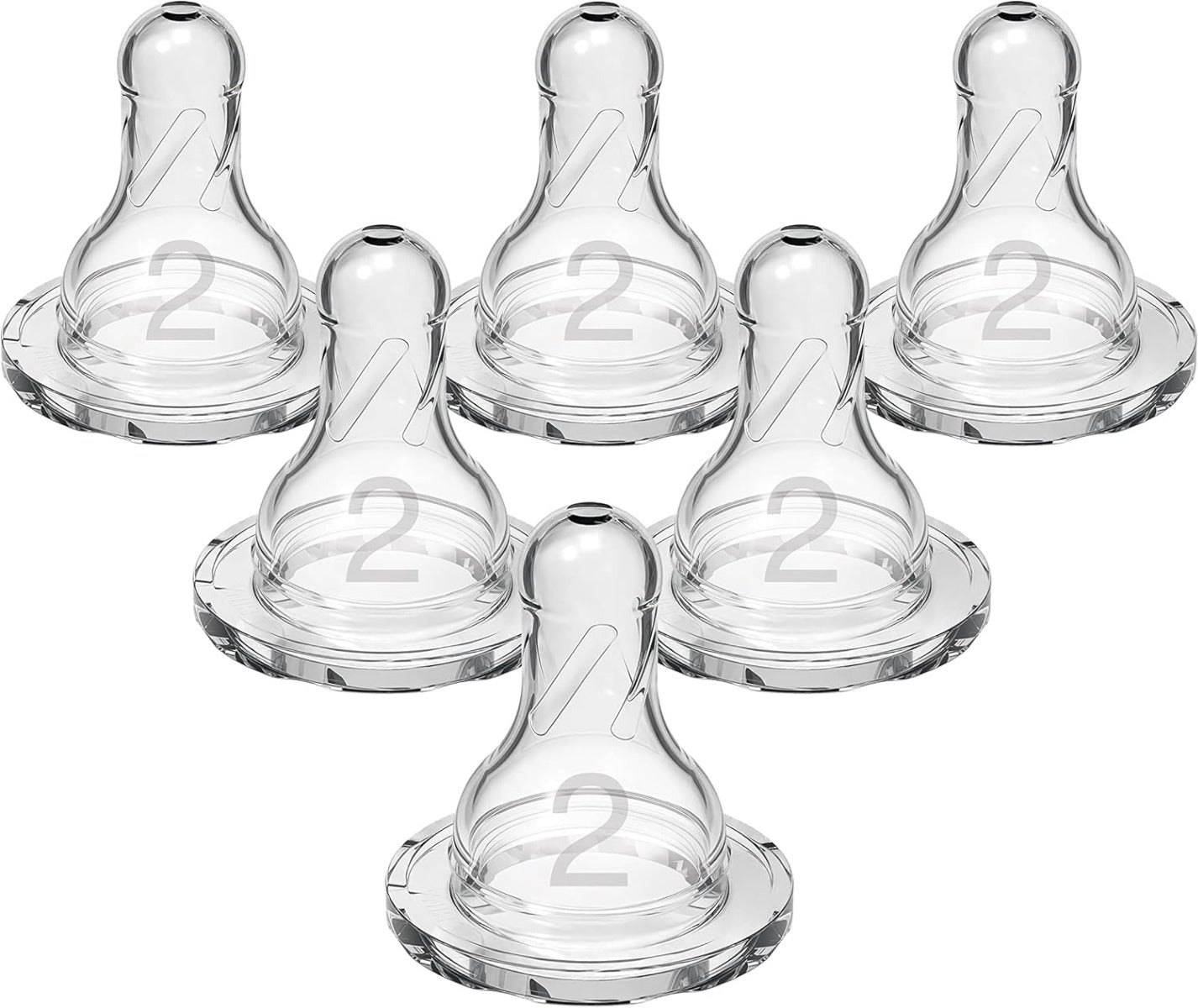 Dr. Brown's Natural Flow Teat (Narrow-Neck), 6pk (2 Sizes) - Pupsik Singapore