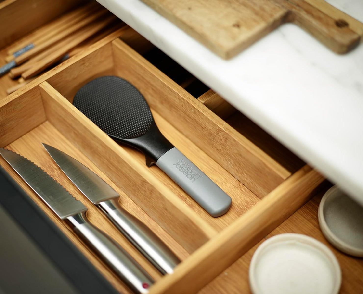 Joseph Joseph Elevate Fusion Black Rice Spoon