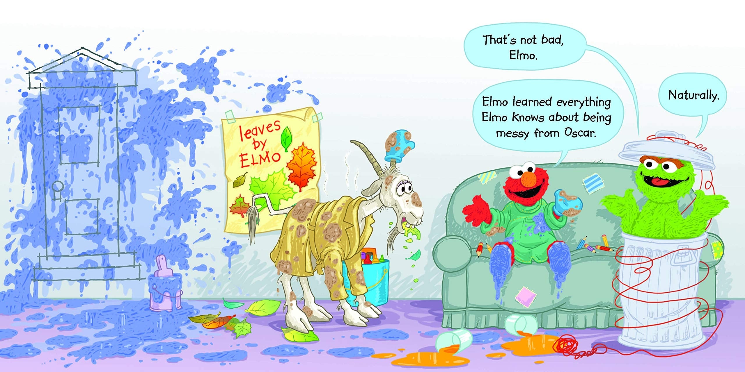 The Messy Alphabet Book! Story Book