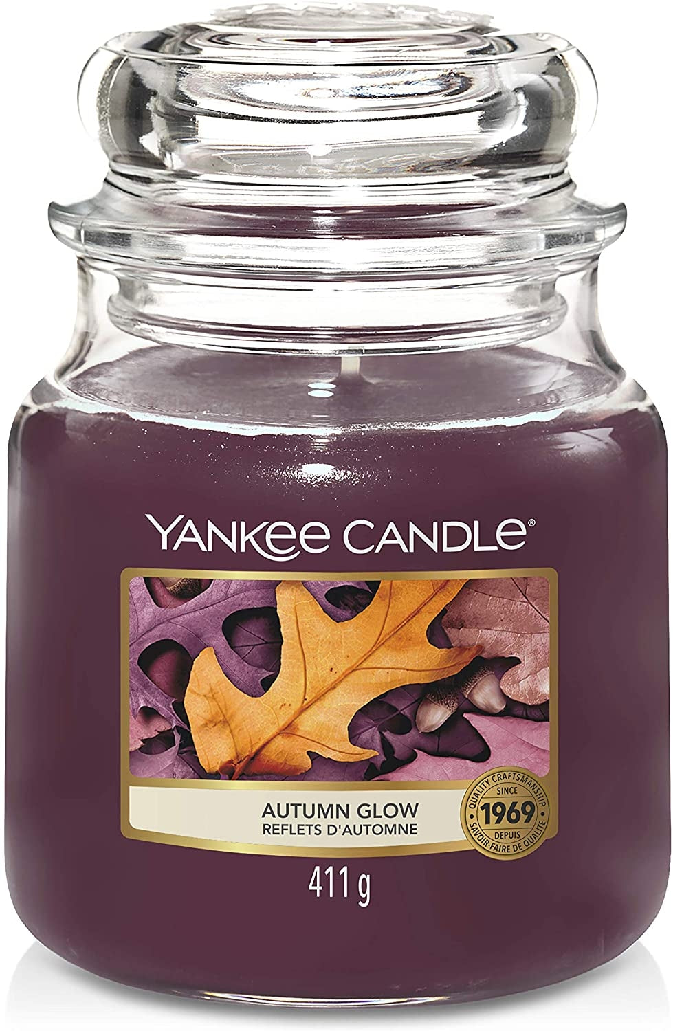 Yankee Candle Medium Jar Candle (14.5oz) - Autumn Glow