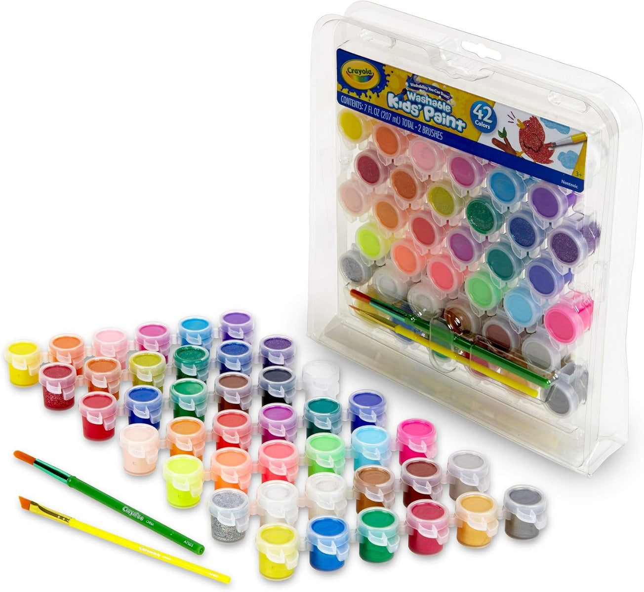 Crayola Washable Kids Paint (42pc)