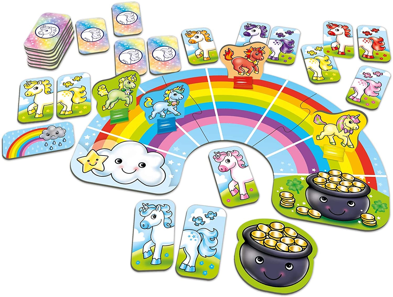 Orchard Toys Rainbow Unicorns Game