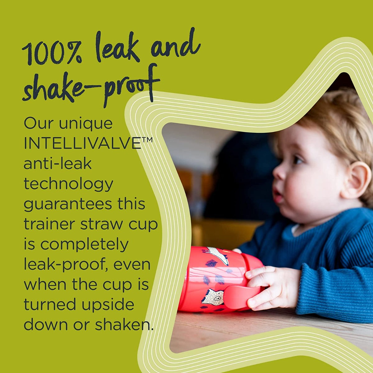 Tommee Tippee Superstar Weighted Straw Cup (300ml) - Yellow