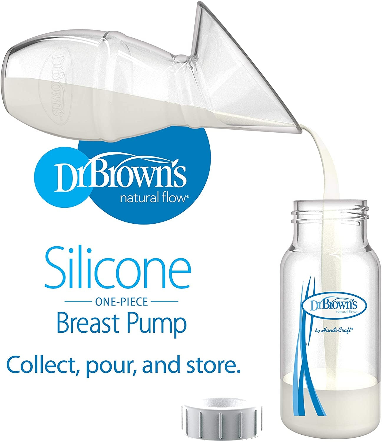 Dr. Brown’s Milkflow One-Piece Silicone Breast Pump