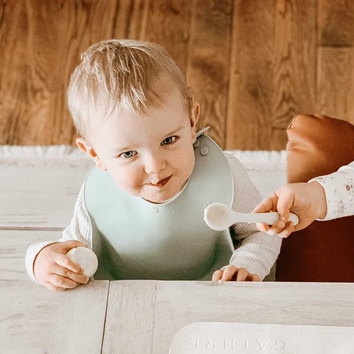 Ali+Oli Baby Silicone Bibs (7 Colours) - Pupsik Singapore