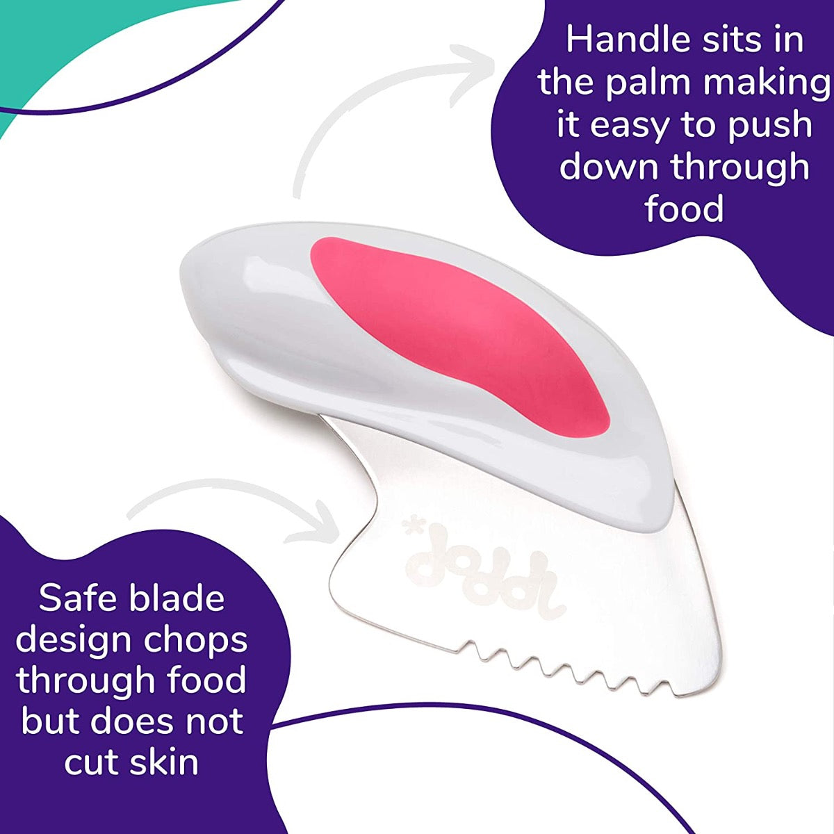 Doddl Baby Knife, Fork & Spoon Set (12m+) - 3 Colors - Pupsik Singapore