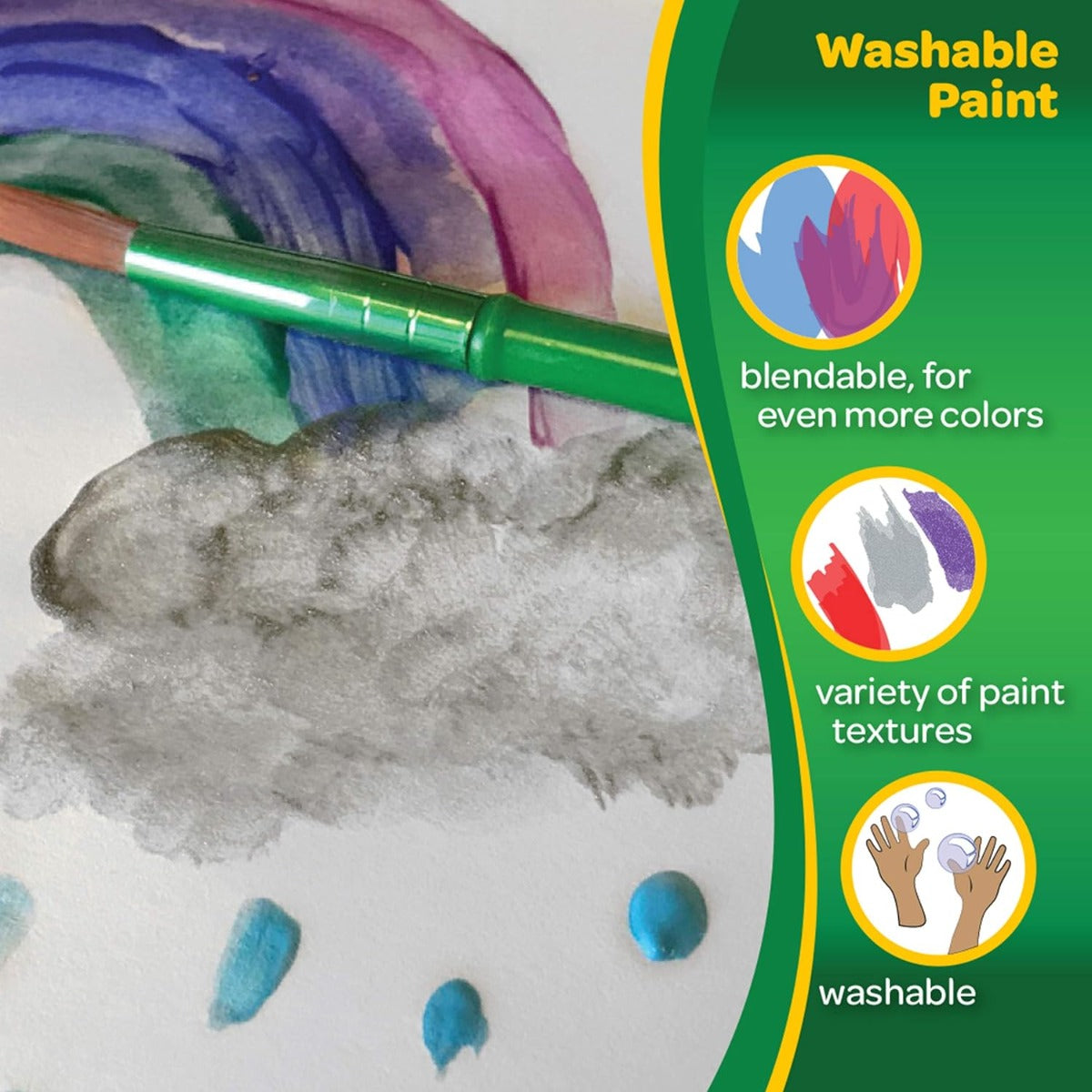 Crayola Washable Kids Paint (42pc)