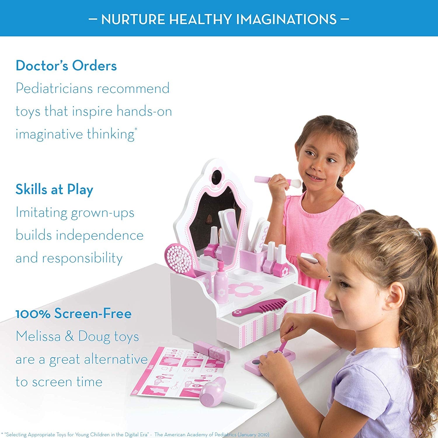 Melissa & Doug Beauty Salon Play Set