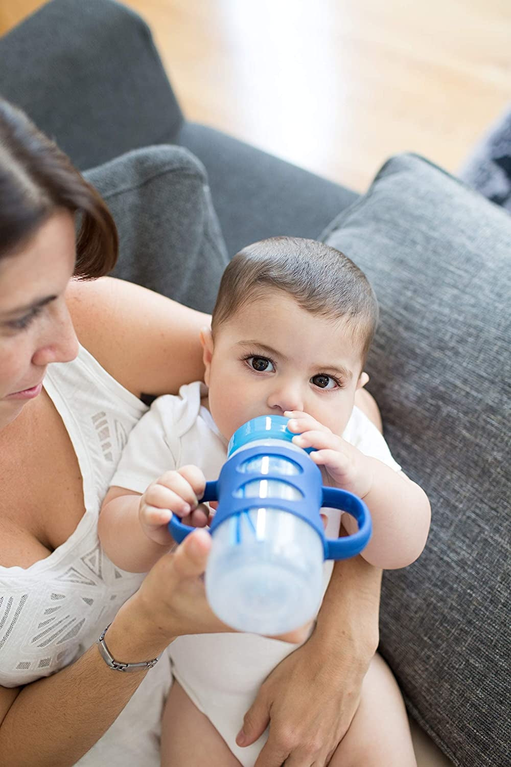 Dr. Brown's Milestones Silicone Handles for Wide Neck Bottles (3 Colors)
