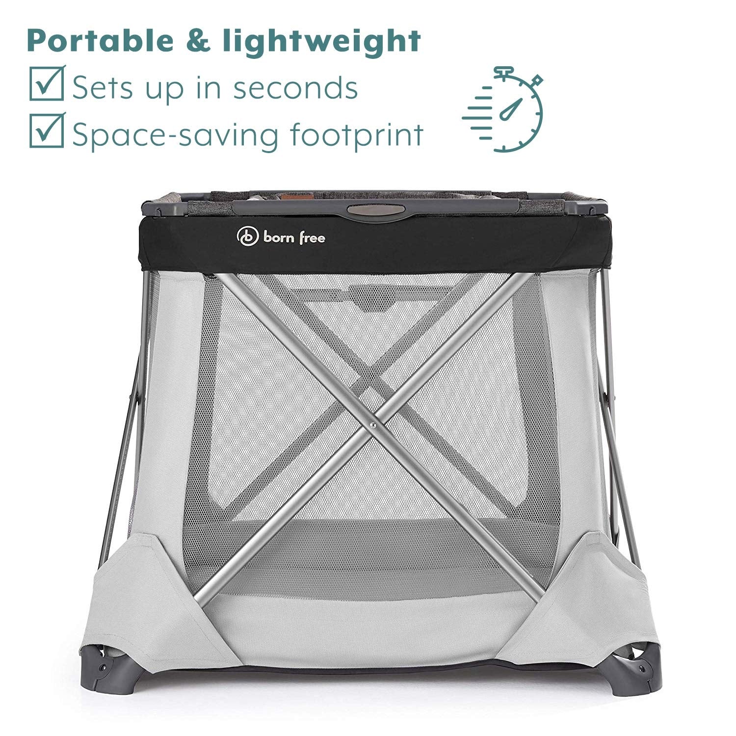 Born Free Siba Playard with Napper & Changer