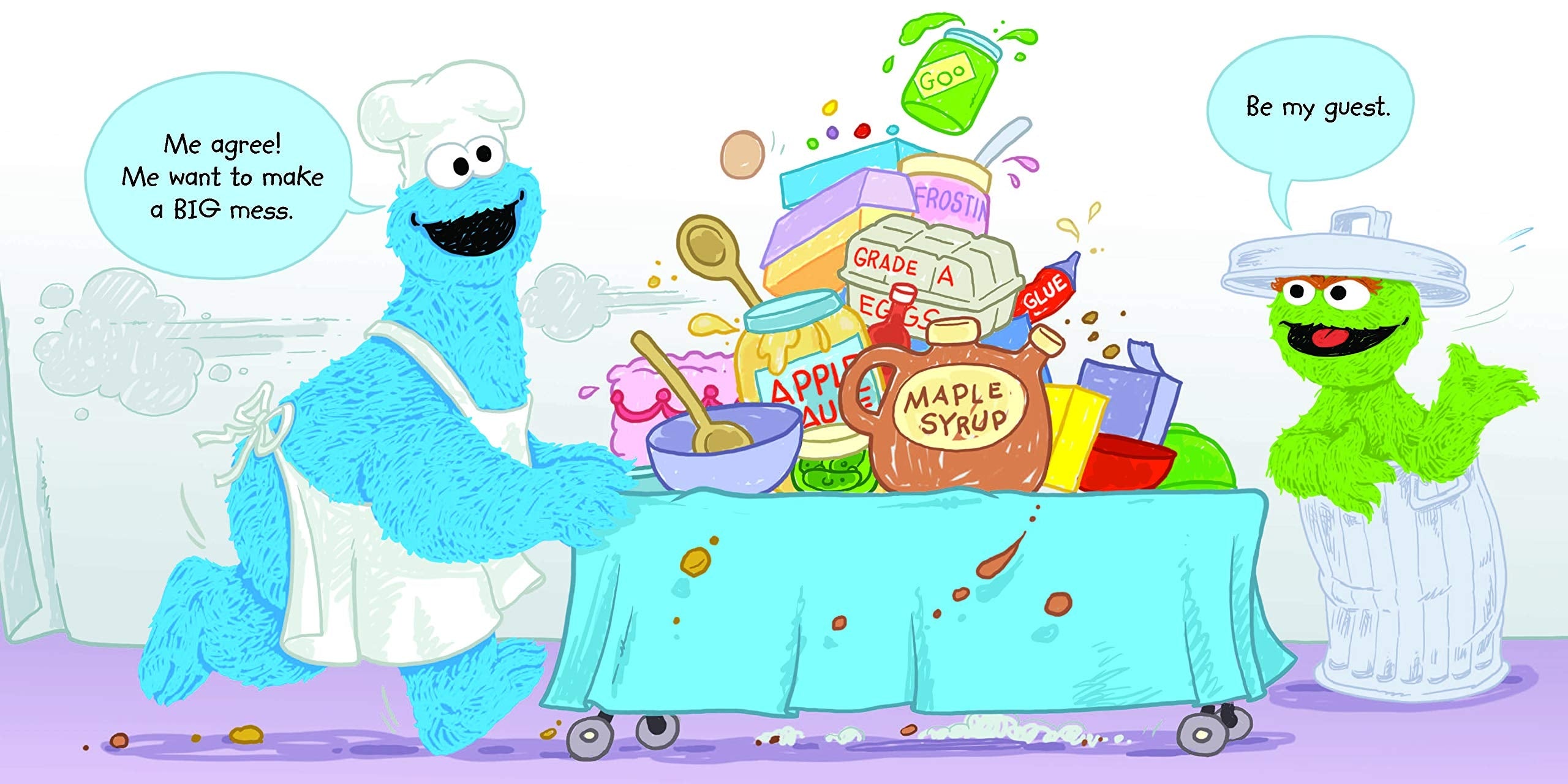 The Messy Alphabet Book! Story Book