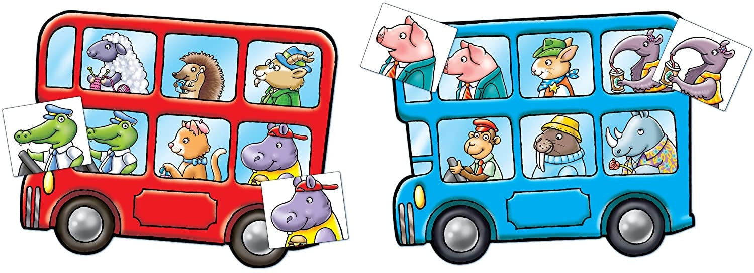Orchard Toys Little Bus Lotto Mini Game