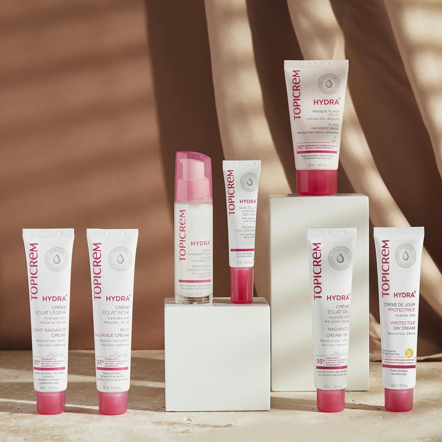 Topicrem Hydra+ Light Moisturizing Radiance Cream, 40ml (Exp 07/28) - Pupsik Singapore