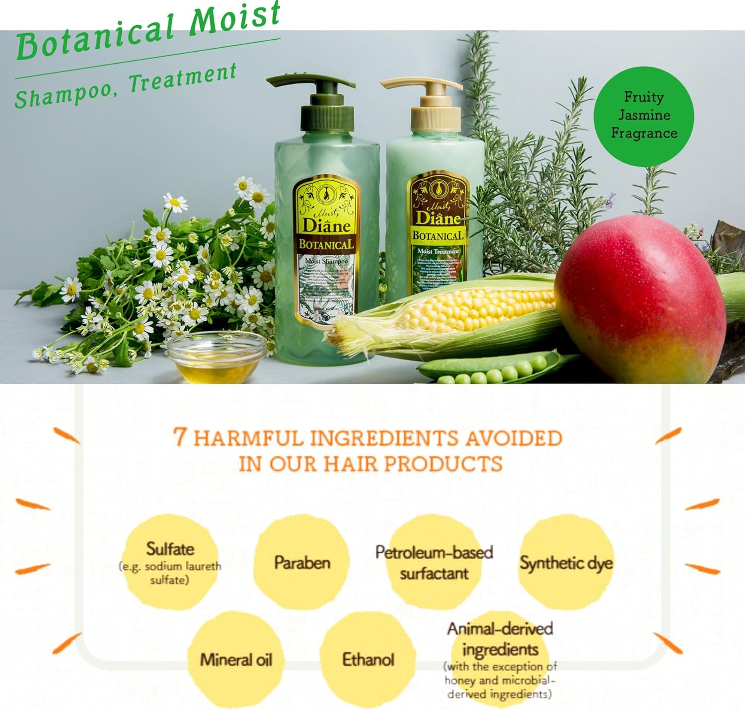 Moist Diane Botanical Moist Treatment (480ml)