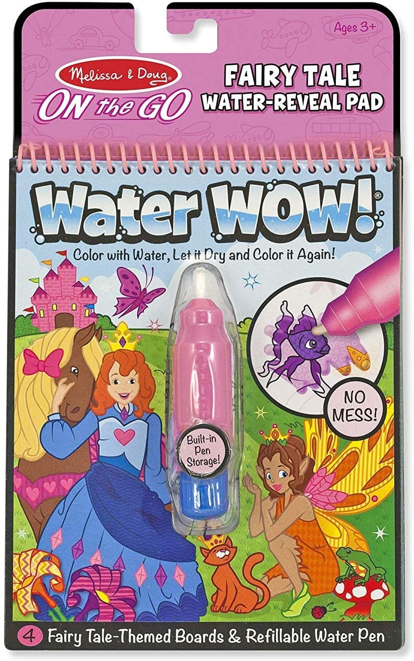Melissa & Doug Water Wow! Brush Colouring Pad (11 Types)