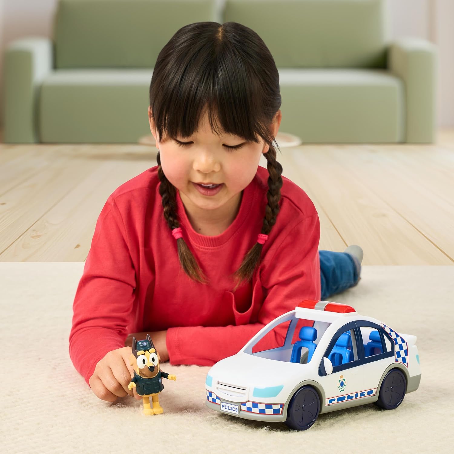 Bluey Police Car Toy Vehicle