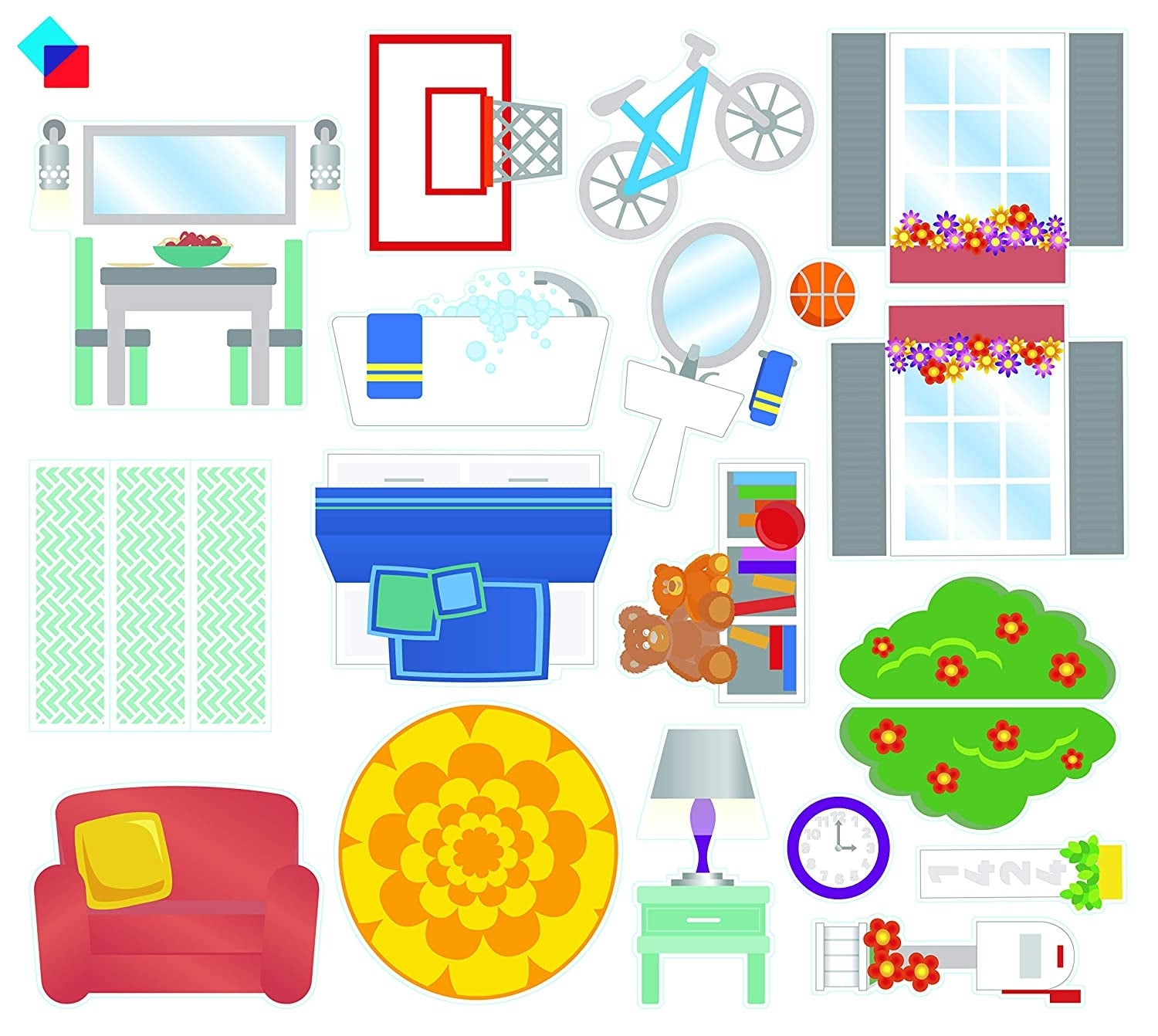 Magna-Tiles House 28-Piece Set