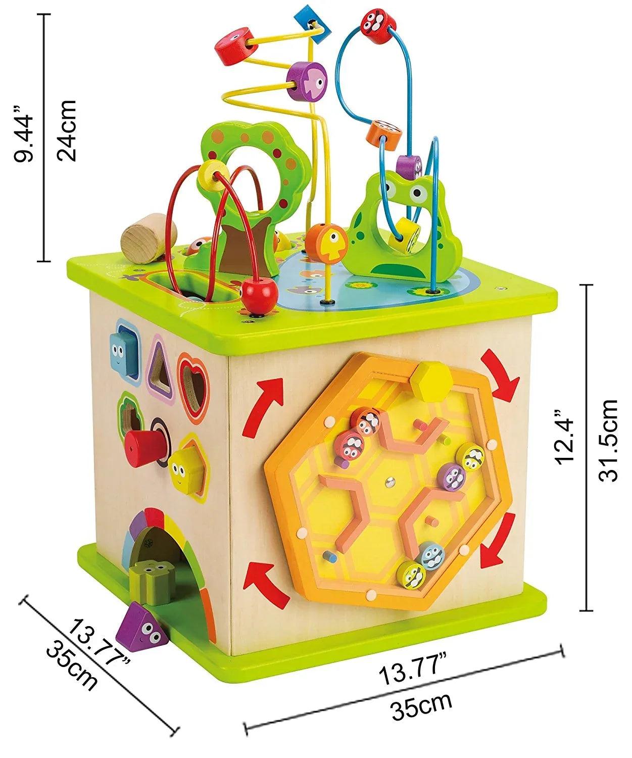 Hape Country Critters Play Cube | Pupsik Singapore Hape Country Critters Play Cube | Pupsik Singapore