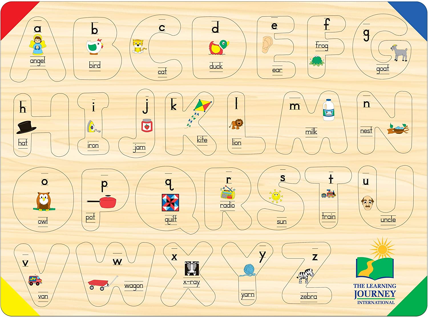 The Learning Journey Lift & Learn ABC Puzzle