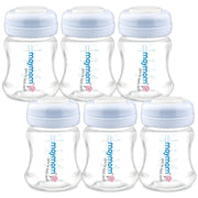 Maymom Wide-Neck Milk Bottle with SureSeal Silicone Disc, 140ml (6pk)