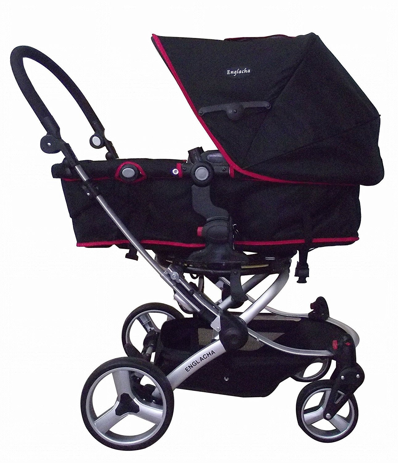 Englacha 3-in-1 Easy Stroller - Black