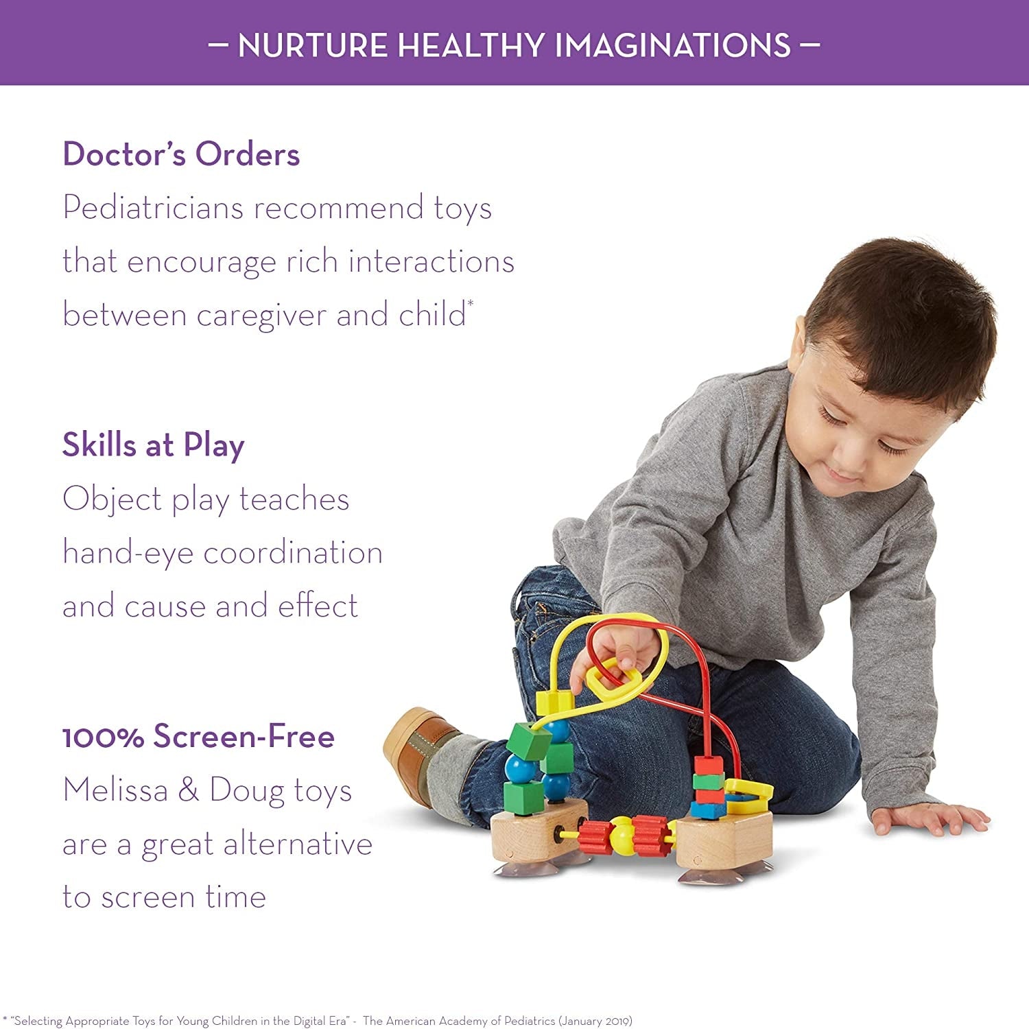 Melissa & Doug First Bead Maze