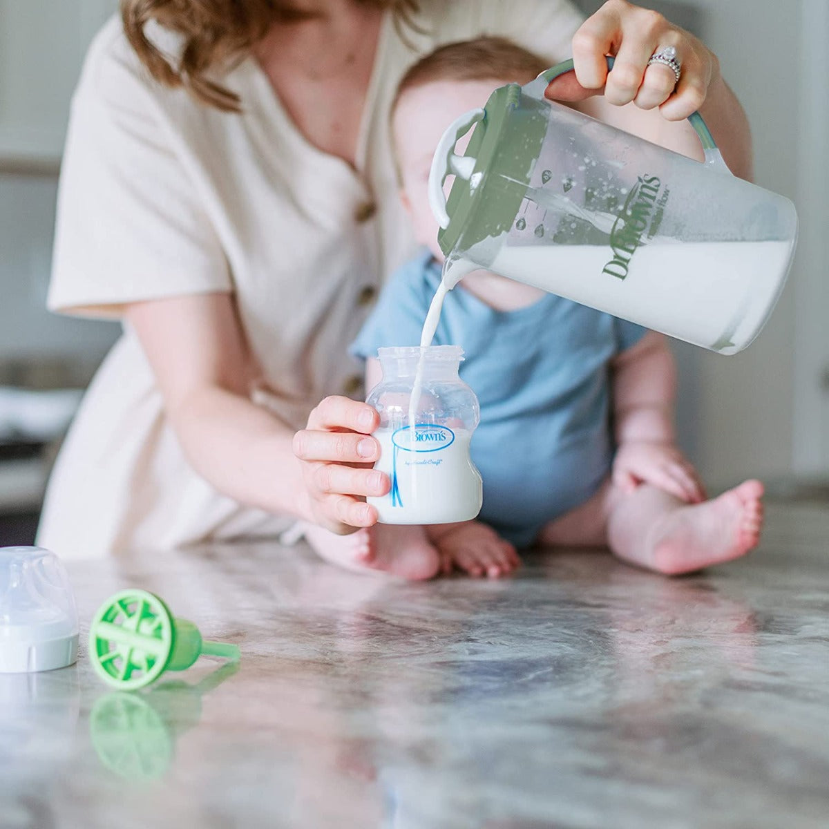 Dr. Brown’s Natural Flow® Formula Mixing Pitcher (5 Colors) - Pupsik Singapore