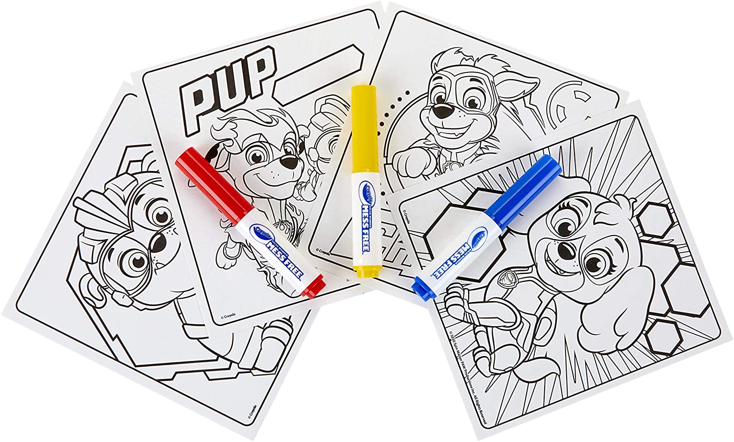 Crayola Color Wonder Mess Free Coloring Activity Pad (4 Designs) - Pupsik Singapore