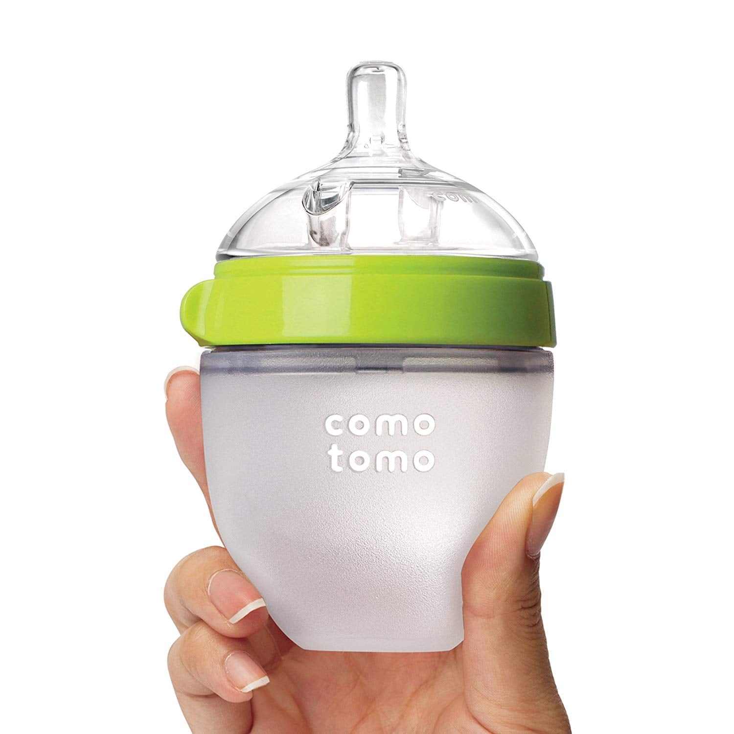 Comotomo Baby Bottle, 150ml  - Green