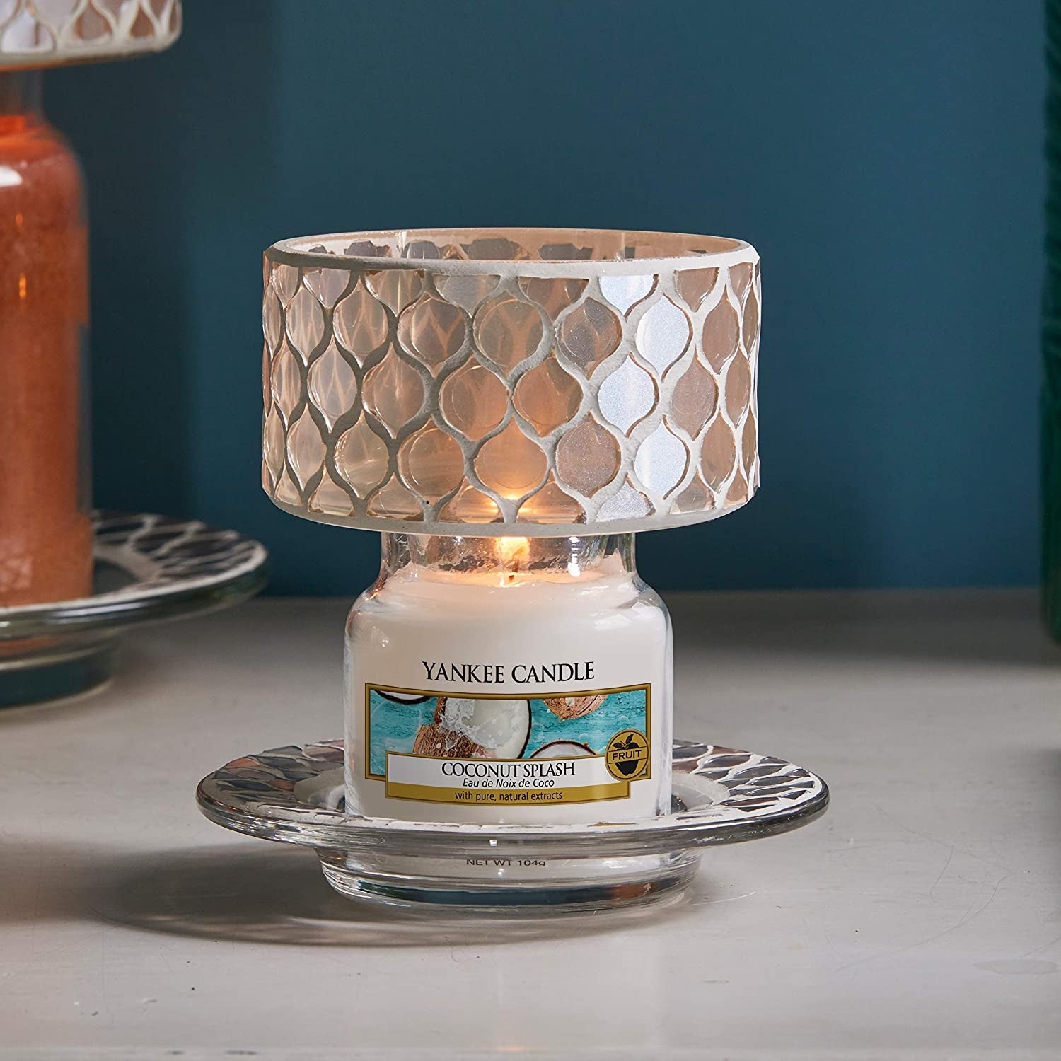 Yankee Candle Small Jar Candle (3.7oz) - Coconut Splash