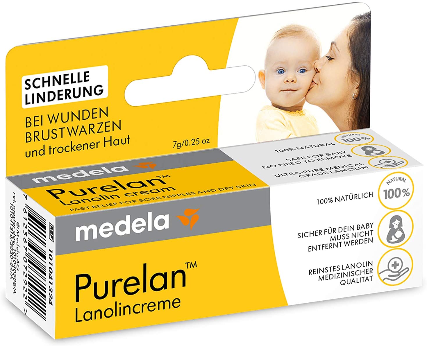 Medela Purelan Nipple Cream, 7g (exp 03/26)