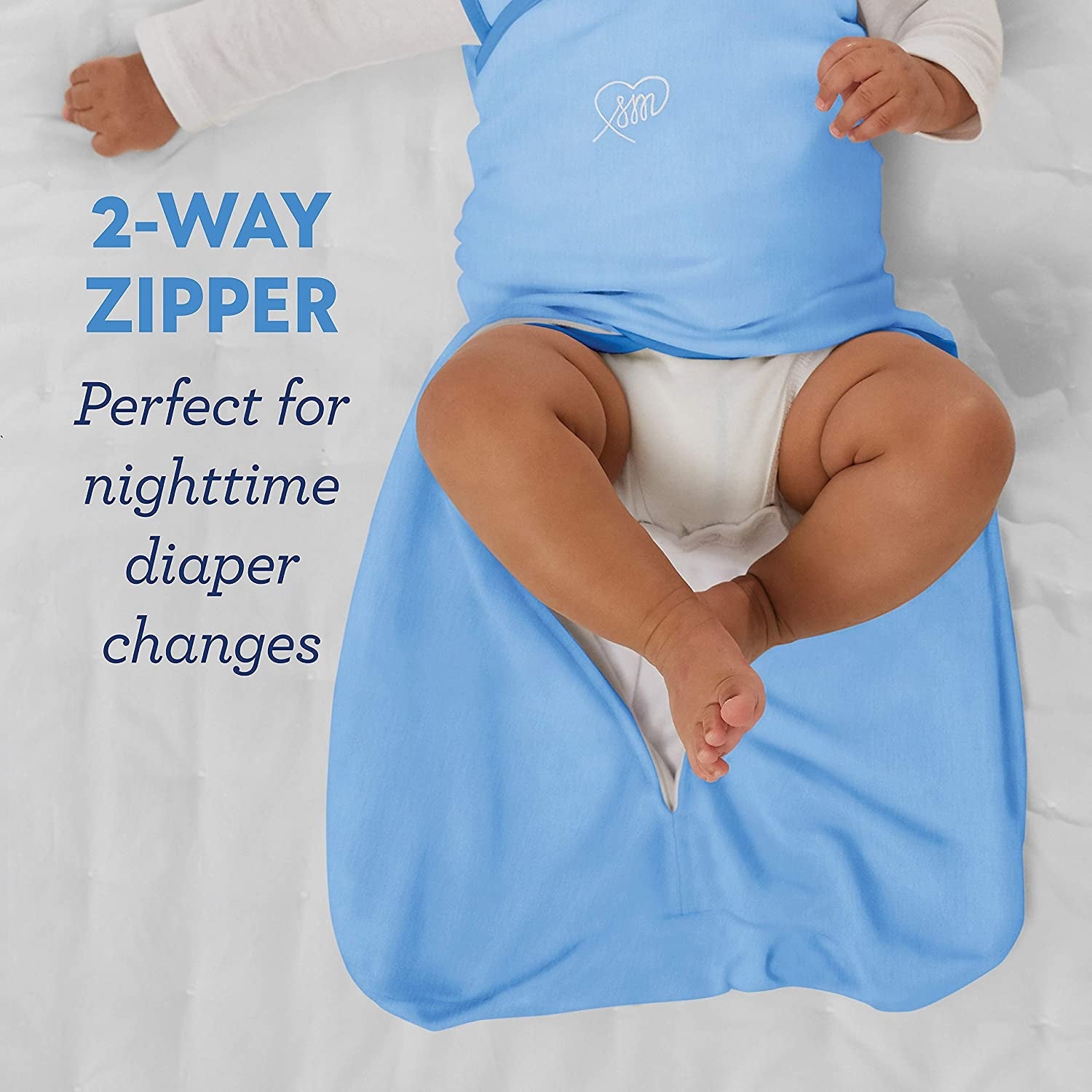 Summer Infant SwaddleMe Arms Free Convertible Swaddle (1pk), XL (6-9m) - Lil Off Roader
