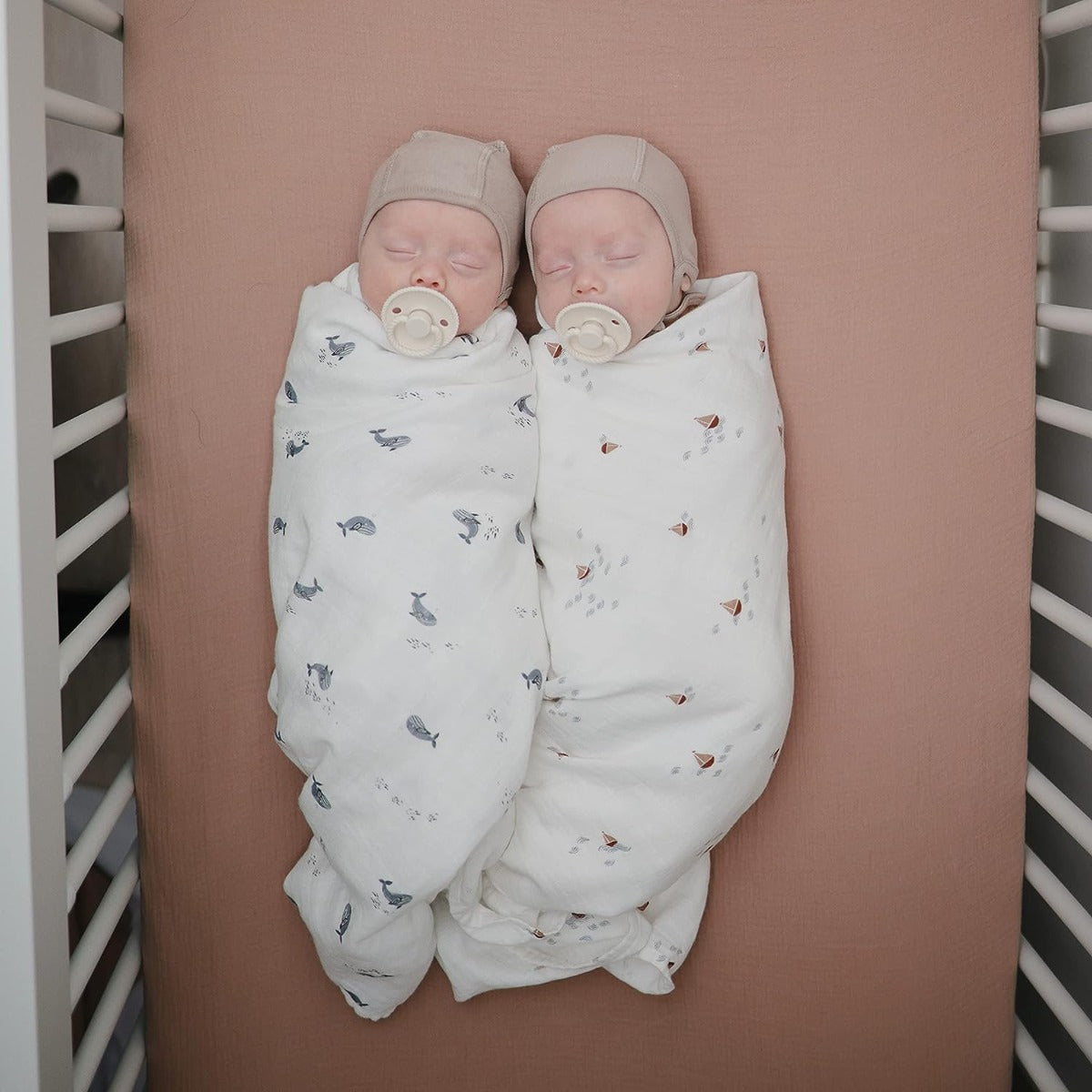 Mushie Muslin Baby Swaddle Blanket (14 designs)