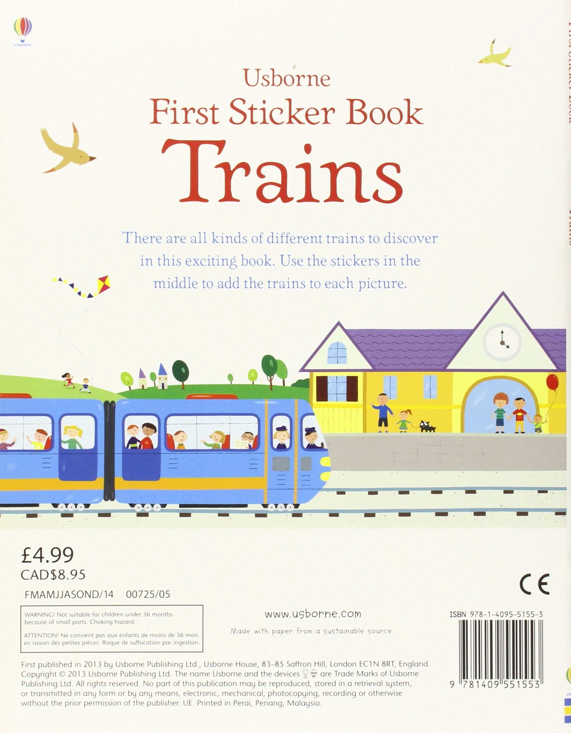 Usborne First Sticker Book (9 Titles) - Pupsik Singapore
