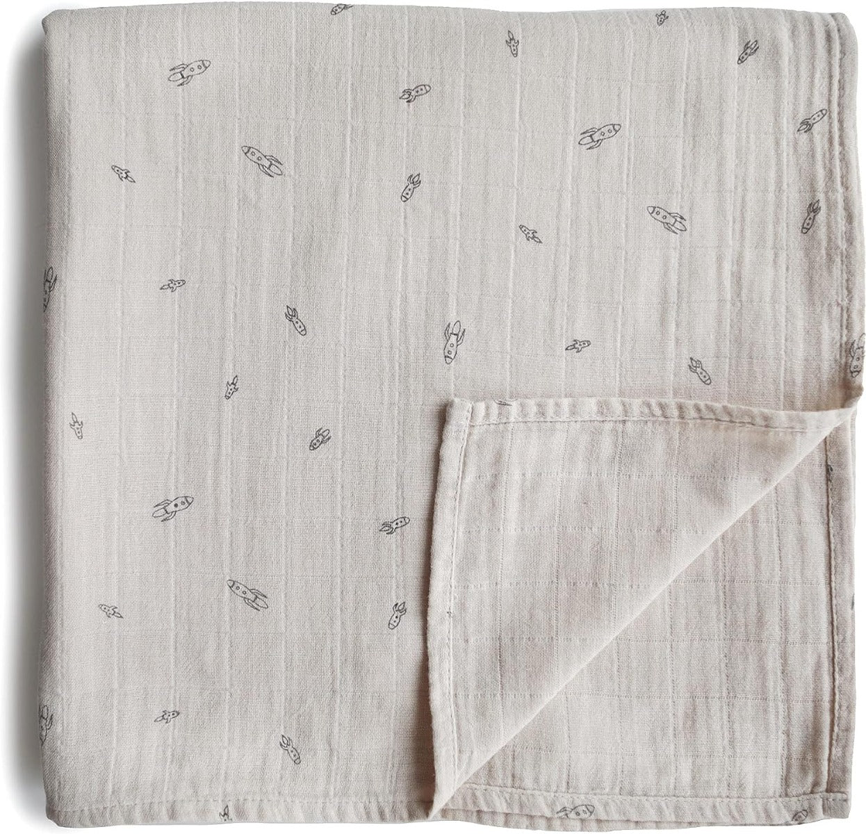 Mushie Muslin Baby Swaddle Blanket (14 designs) - Pupsik Singapore