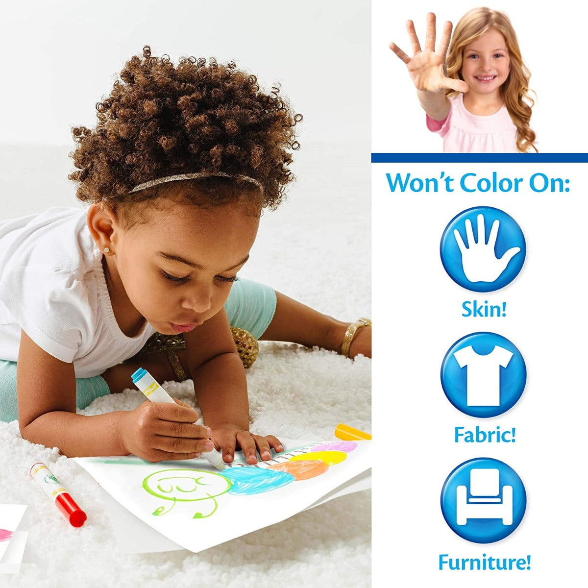 Crayola Color Wonder Mess Free Coloring Pad & Markers (5 Designs)