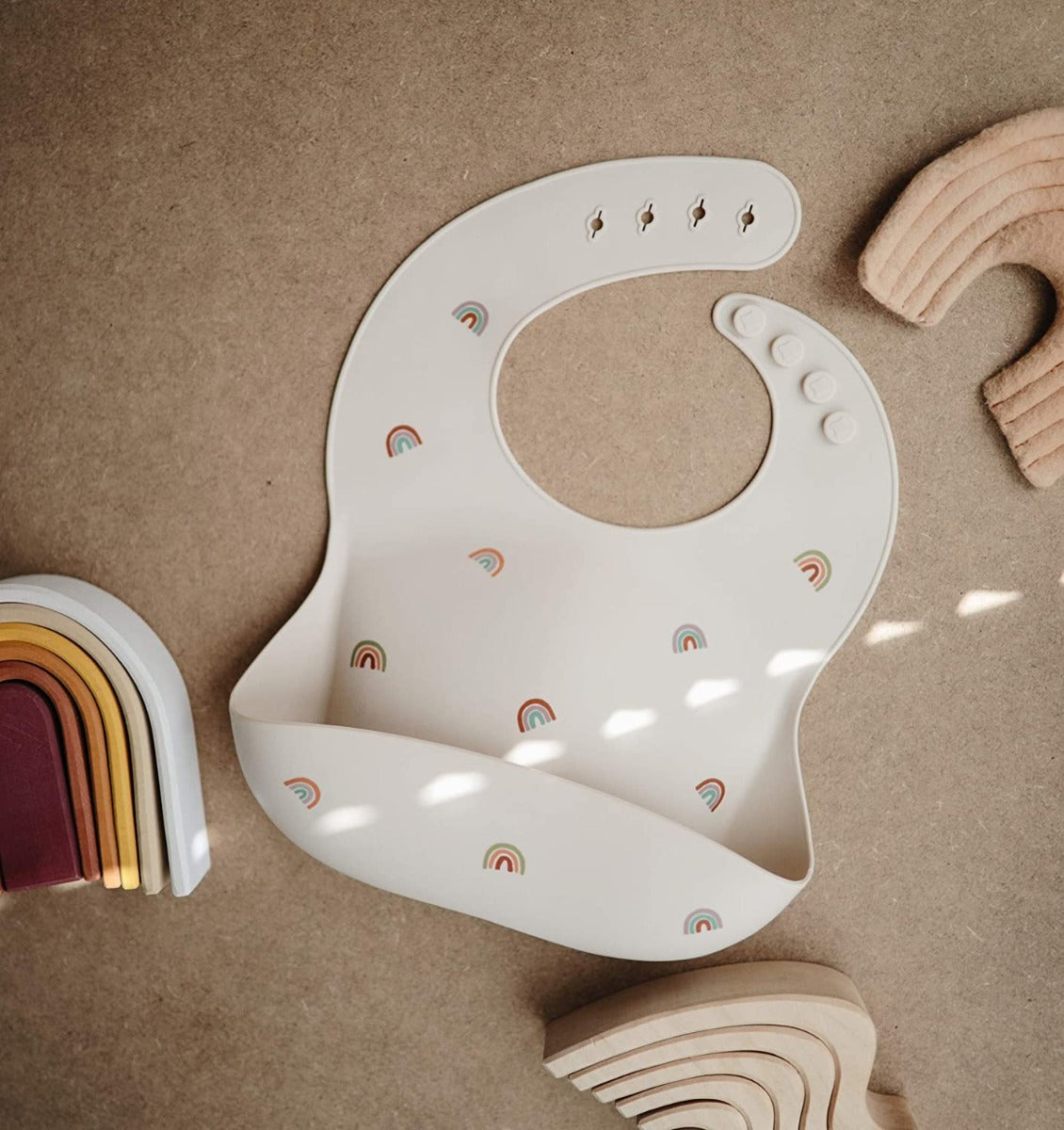Mushie Silicone Baby Bib (40 designs) - Pupsik Singapore
